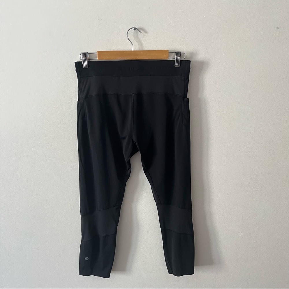 Lululemon Surge Tight 22" / Large / Black Nulux Run Mens - Picture 6 of 12